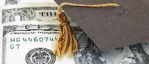 money and graduation hat